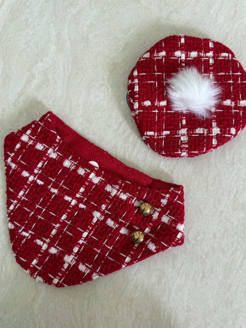 Doggy Bandana and Barret Set